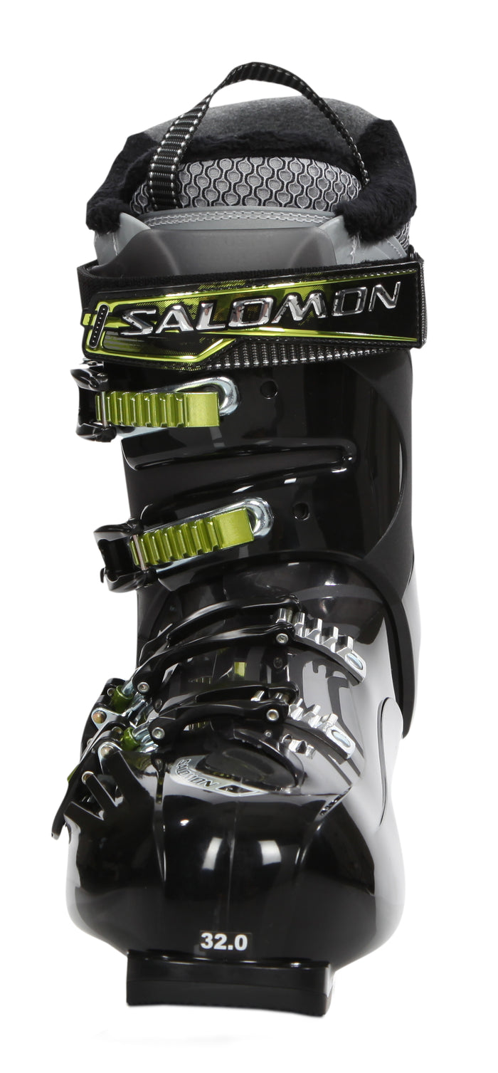 Salomon Mission RS 880 Ski Boots 2012 Black/Grey Translucent Detail 1 View