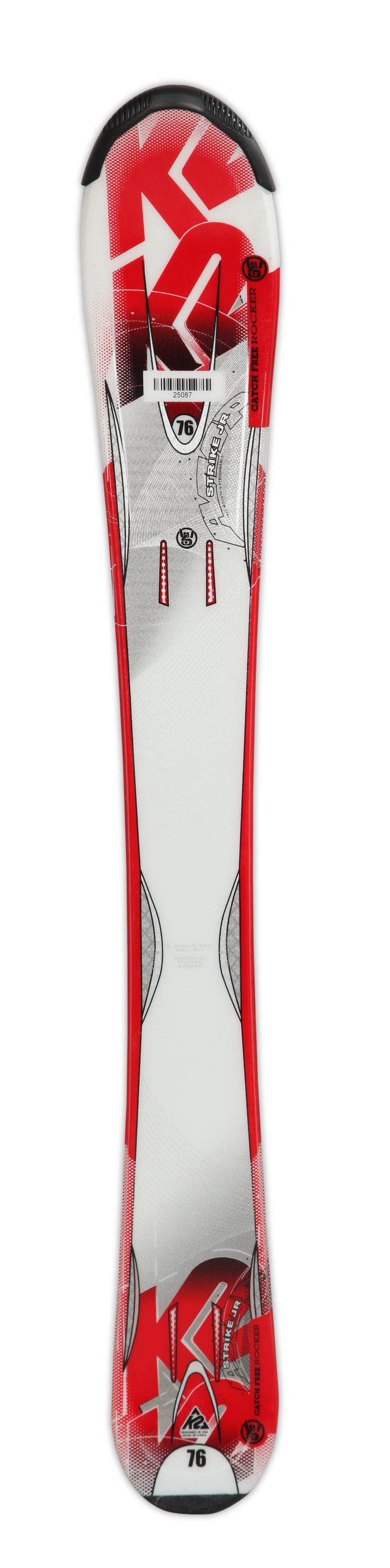 K2 Strike Jr Skis 2012 Top View