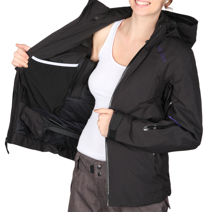 Arc'teryx Moray Jacket - Women's Black Detail 1 View