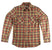 Altamont Mike Watt Flannel Button Down Shirt Black Front View