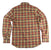 Altamont Mike Watt Flannel Button Down Shirt Black Back View
