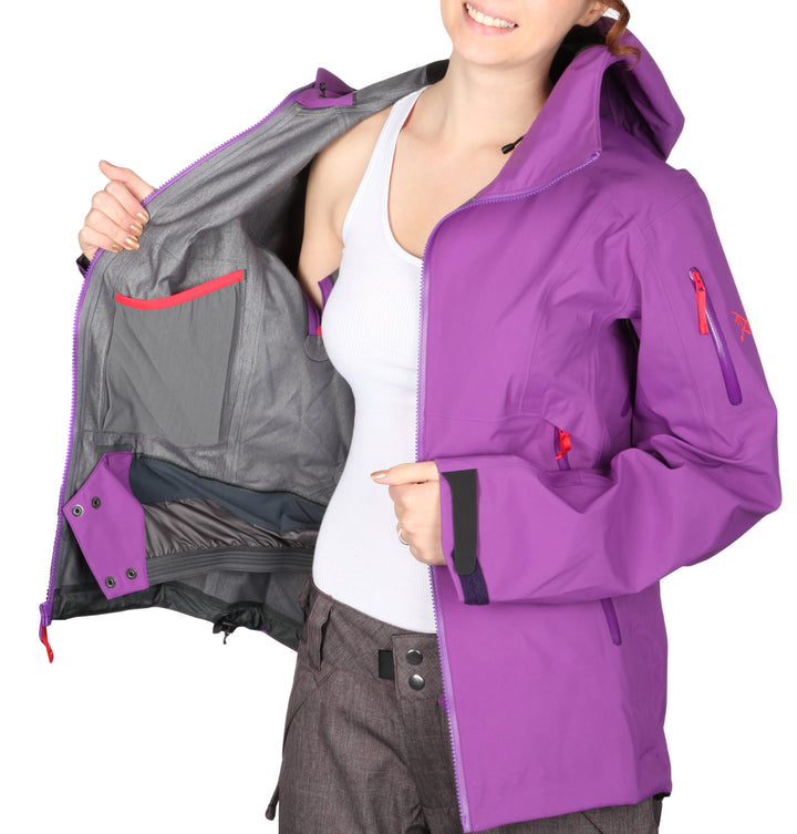 Arc'teryx Sidewinder Jacket - Women's Hibiscus Inside View