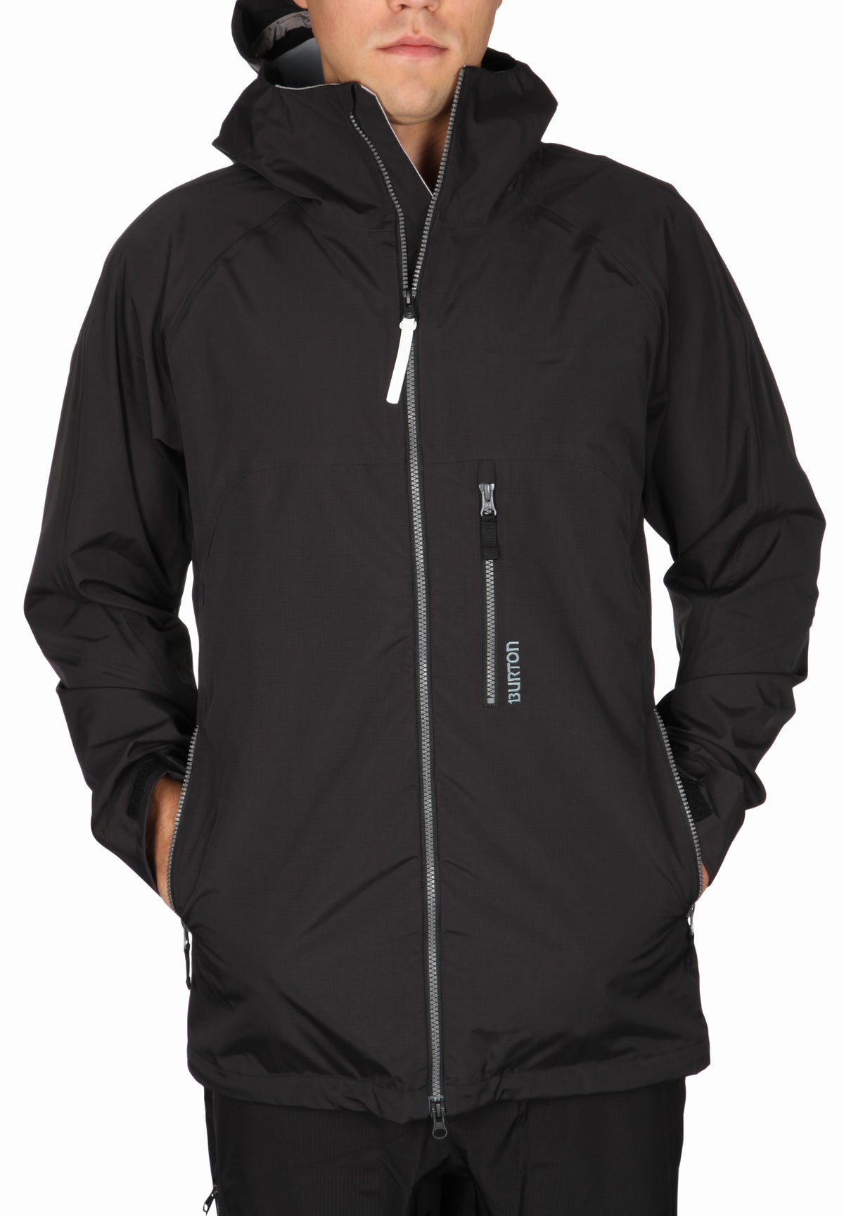Burton 3L Porter Jacket    True Black Front View