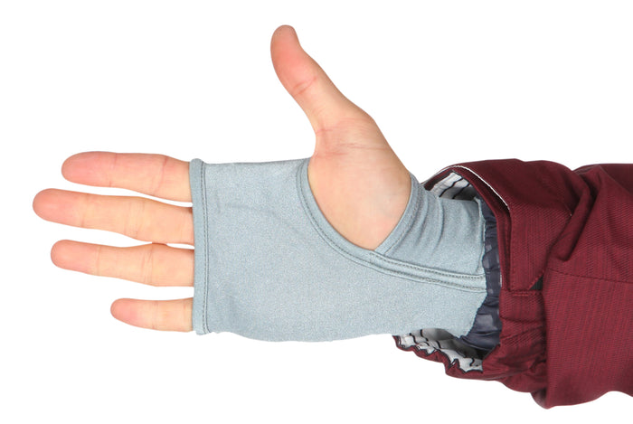 Volcom Gigi Ruf T.D.S Jacket Maroon Wrist Gaiter View