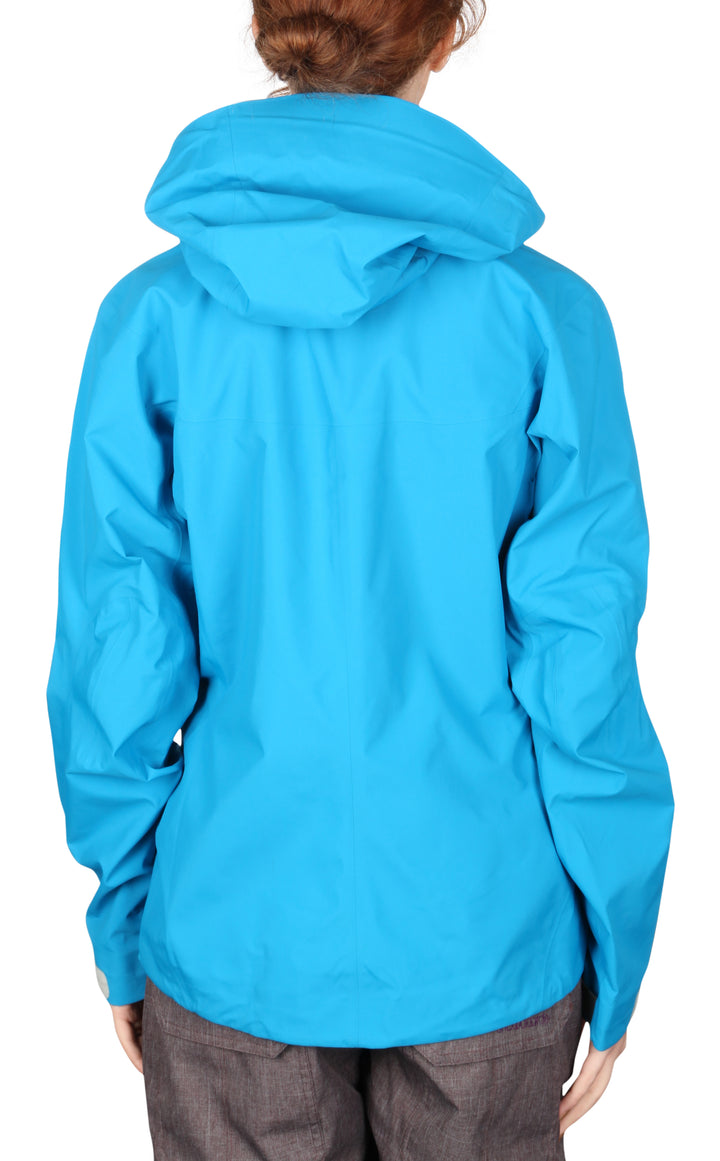 Arc'teryx Beta AR Jacket - Women's Bondi Blue Back View