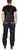 EIRA Drive-Thru Bib Pants Black Back View