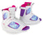Ronix August Wakeboard Bindings - Girl's 2013 White/Tie Dye Detail 1 View