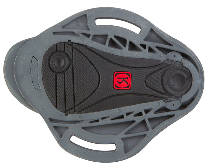 Ronix Vision Wakeboard Bindings - Boy's 2013 Black/Grey/Red Base View