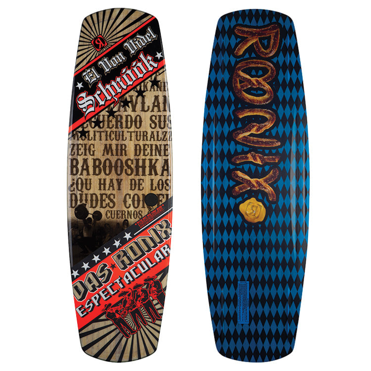 Ronix El Von Videl Schnook Wakeboard w/ Lights 2013 Front View