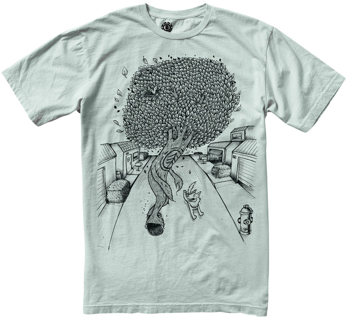 Element Bomb Hill T-Shirt Mist Front View