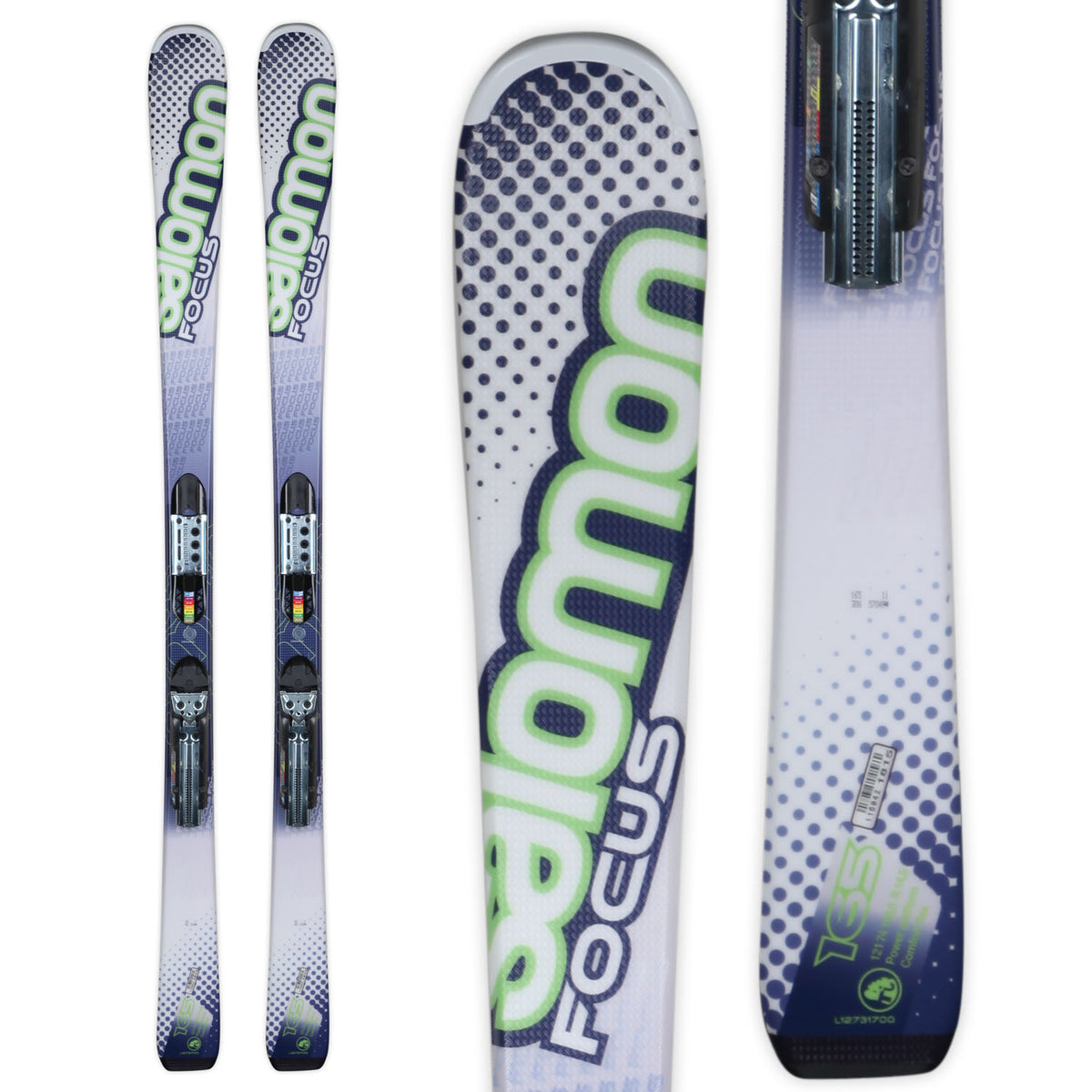 Salomon X-Wing Focus Skis + Z10 Bindings 2012
