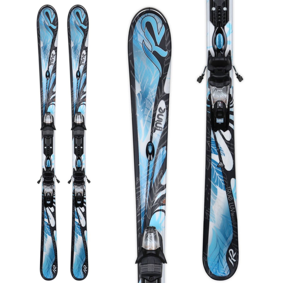 K2 True Luv Skis + ERP 10.0 Q Bindings - Women's 2011