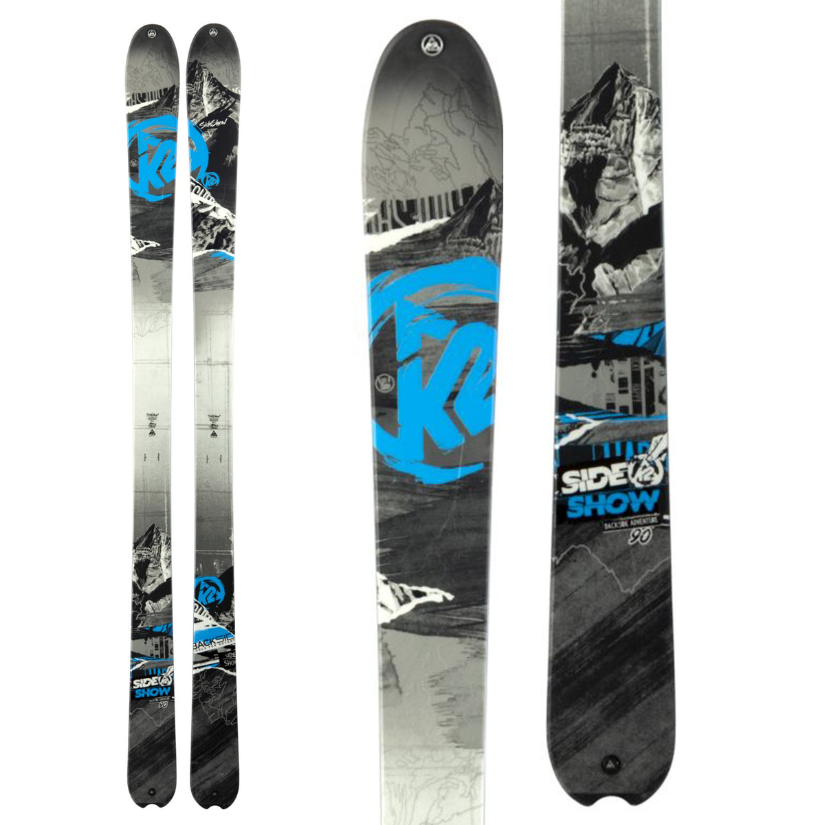 K2 SideShow Skis 2013 Front View