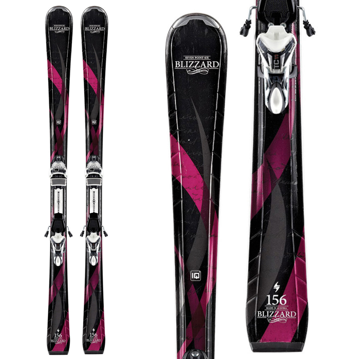 Blizzard Viva 7.6 IQ Skis + IQ TC 11 Bindings - Women's 2013