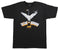 Neff Hang Goose T-Shirt Black Front View