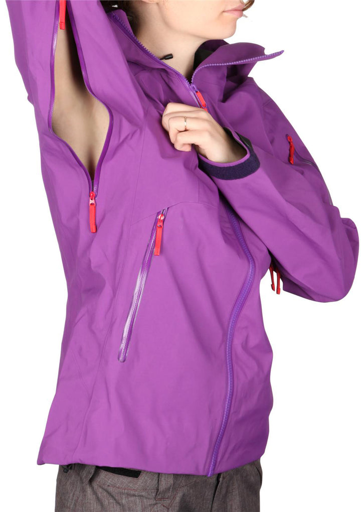Arc'teryx Sidewinder Jacket - Women's Hibiscus Vent View