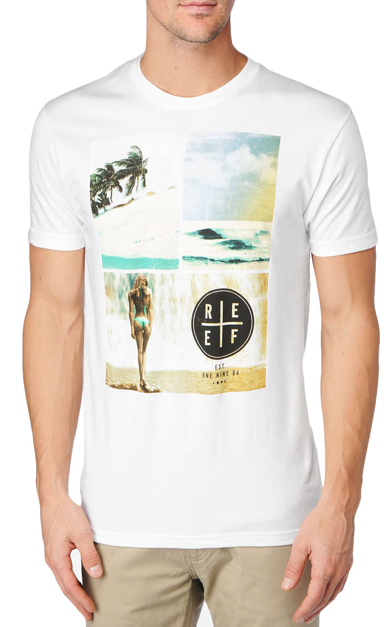 Reef Girls Falls T-Shirt White