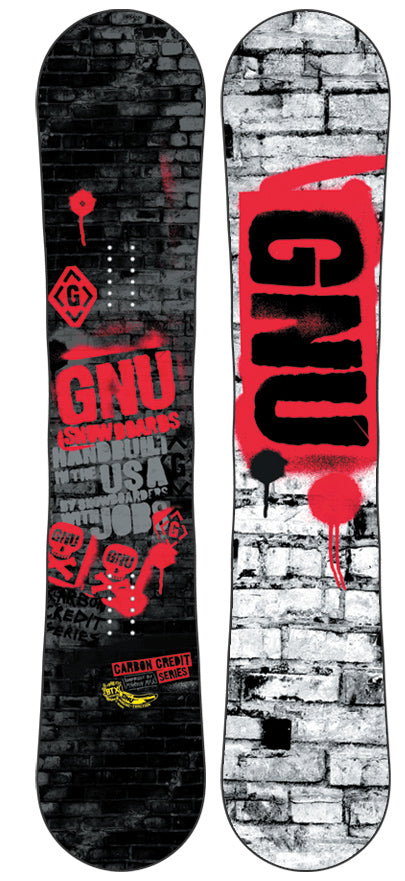 GNU Carbon Credit BTX Wide Snowboard 2013