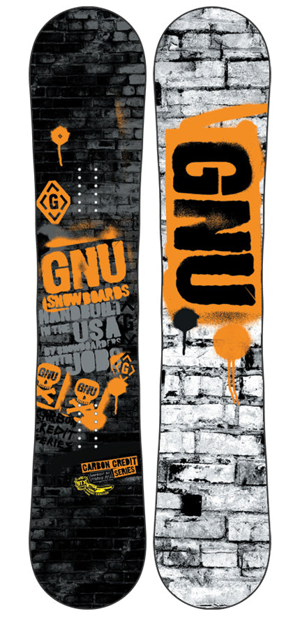 GNU Carbon Credit BTX Wide Snowboard 2013