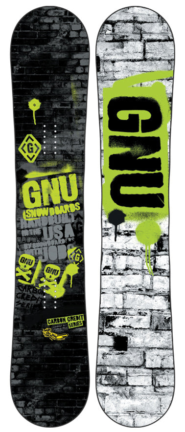 GNU Carbon Credit BTX Wide Snowboard 2013