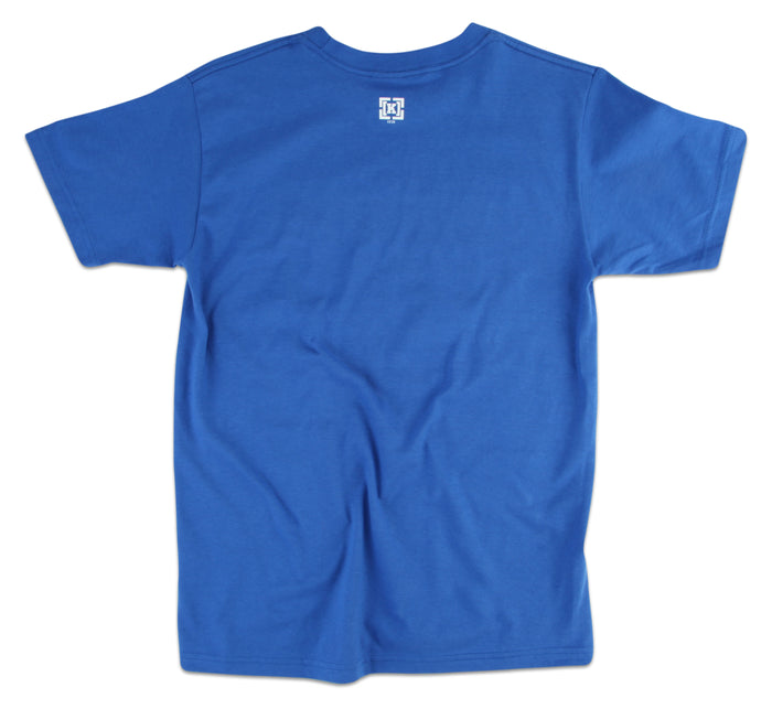 Kr3w Drinkin' Regular T-Shirt Royal Back View