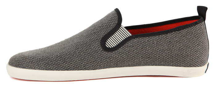 Vans Surfjitsu Shoes Black/Spicy Orange Inside View