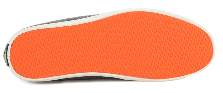 Vans Surfjitsu Shoes Black/Spicy Orange Sole View
