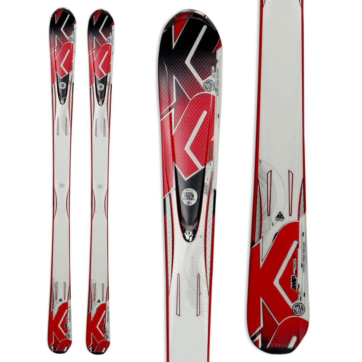 K2 A.M.P. Force Skis 2013 Detail 1 View