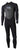 XCEL SLX 4/3 Offset Zip Wetsuit Black/Black/Ash