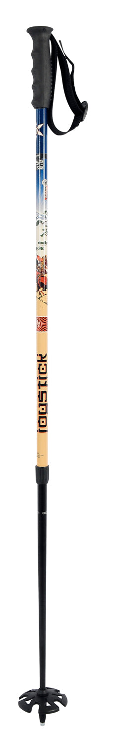 Joystick Pep Adjustable Ski Poles 2013 Black Detail 1 View