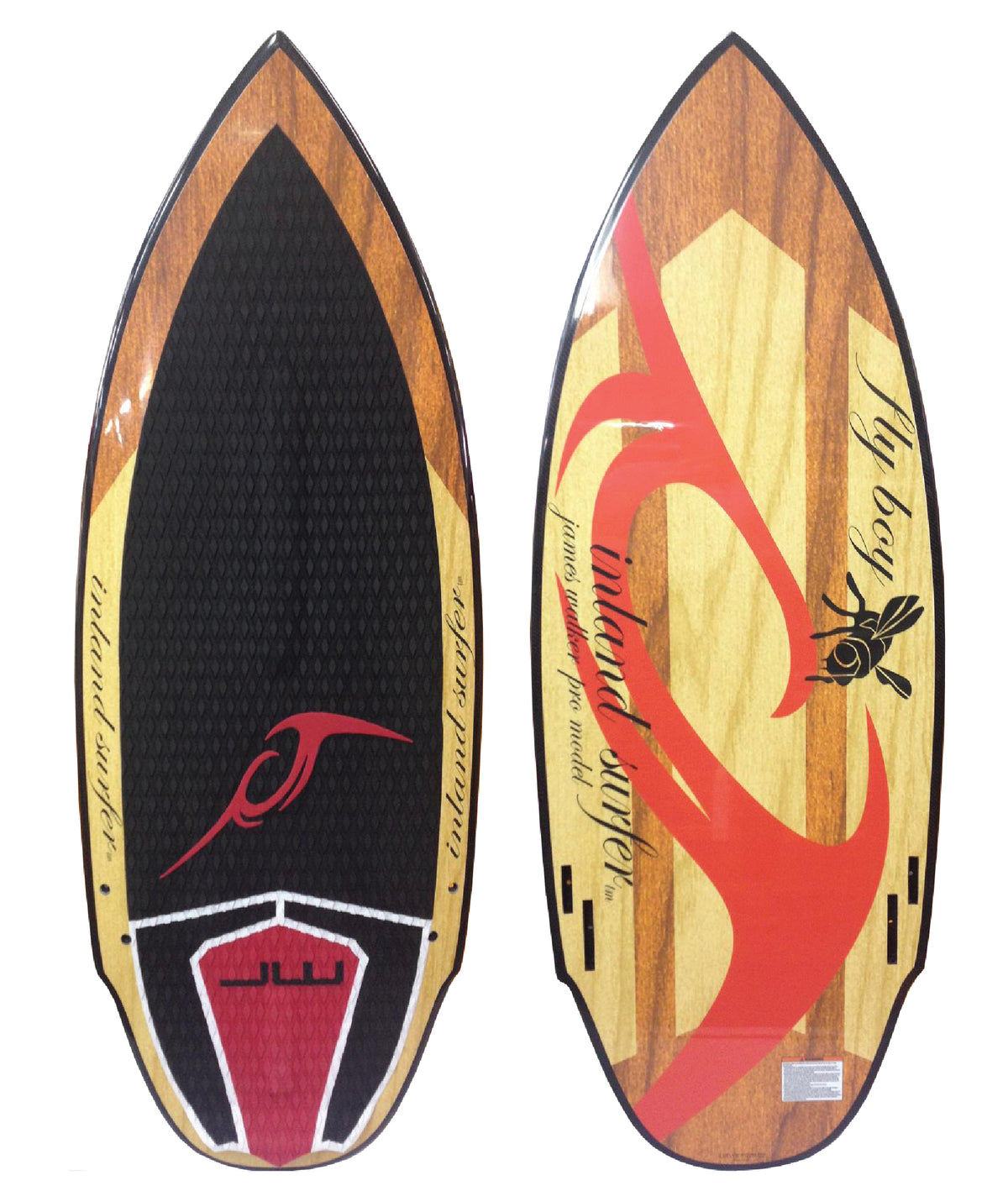 Inland Surfer Fly Boy James Walker Pro Wakesurf Board 2013
