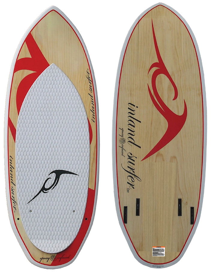 Inland Surfer Red Rocket Wakesurf Board 2013