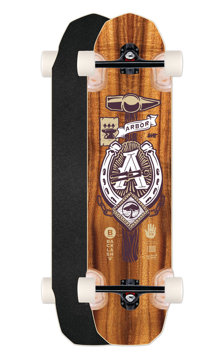 Arbor Backlash GT Longboard Complete