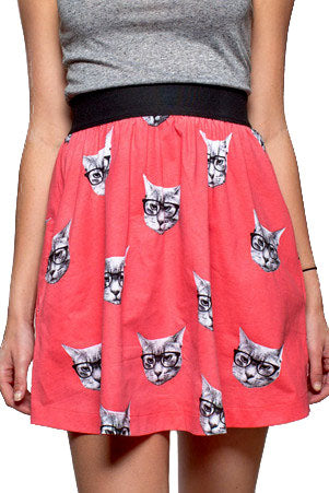 Glamour Kills Cat Head Dress - Women's Grey Detail 1 View