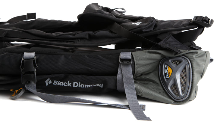 Black Diamond Covert Avalung Pack Black Detail 1 View