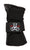 Triple 8 Saver Series High Impact 3 Pack Skateboard Pad Set Black Detail 1 View