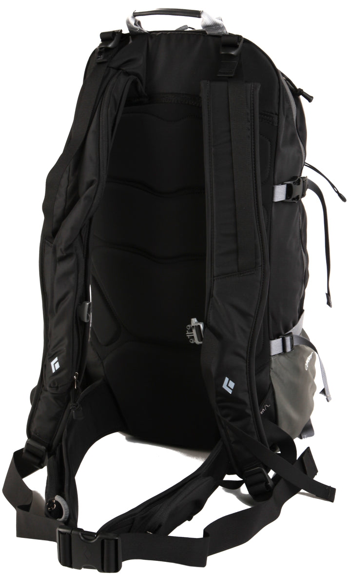 Black Diamond Covert Backpack Black Back View