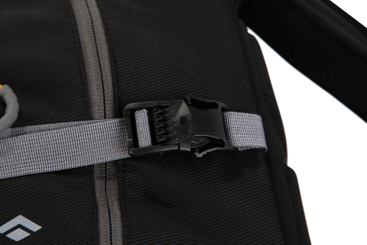 Black Diamond Covert Backpack Black Detail 2 View