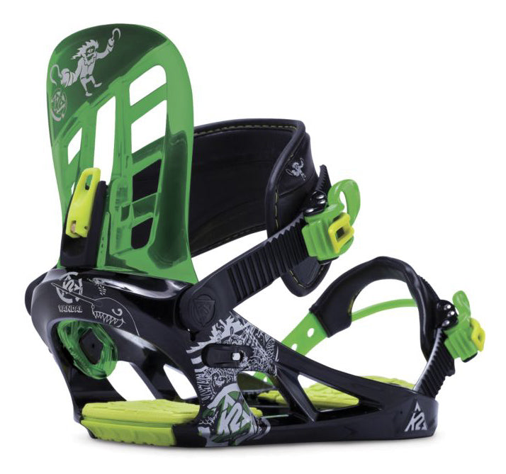 K2 Vandal Snowboard Bindings - Boy's 2015