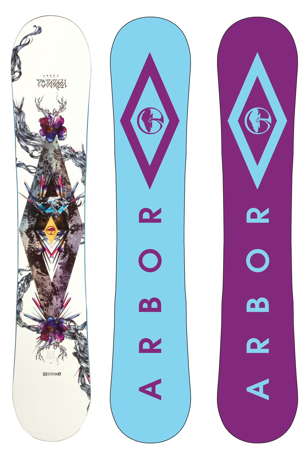 Arbor Poparazzi Snowboard - Women's 2014