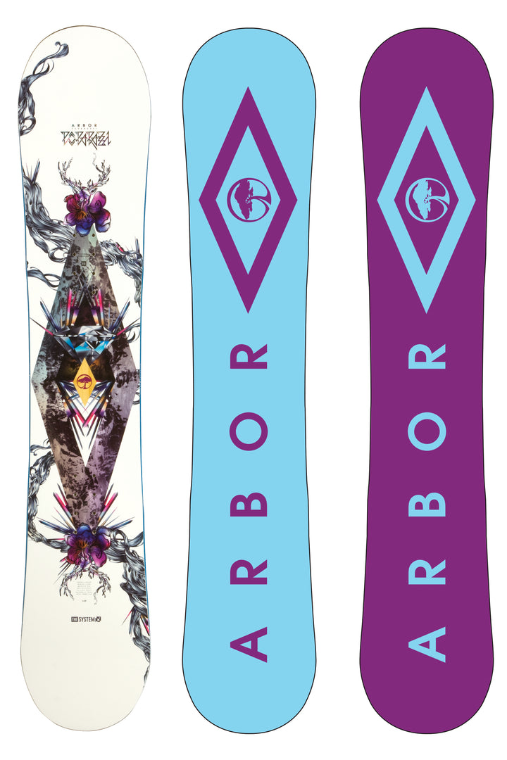 Arbor Poparazzi Snowboard - Women's 2014
