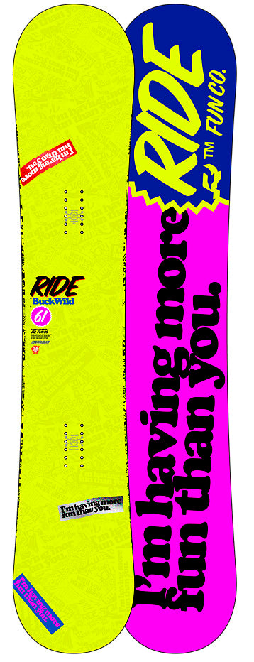 Ride Buckwild Snowboard 2013