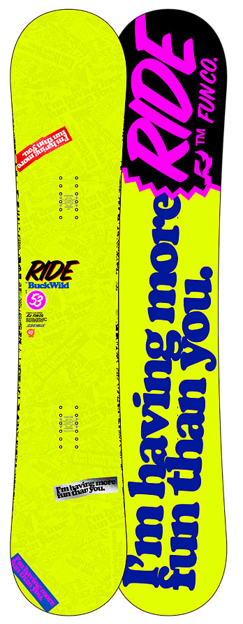 Ride Buckwild Snowboard 2013