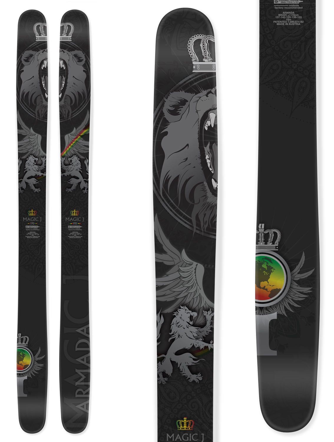 Armada Magic J Skis 2014 Front View