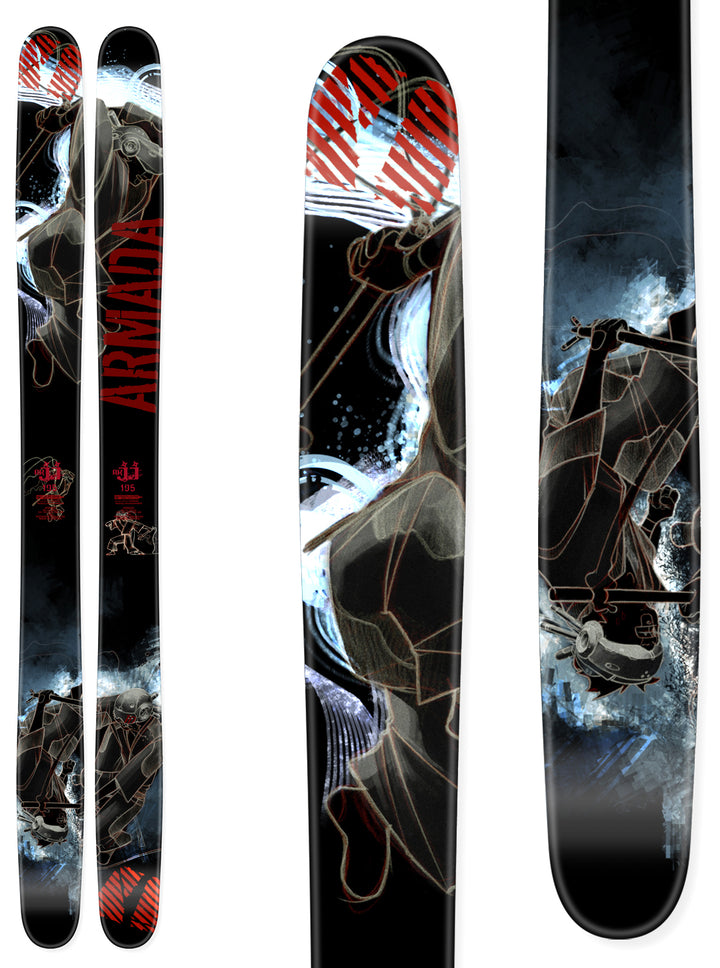 Armada AK JJ Skis 2014 Front View
