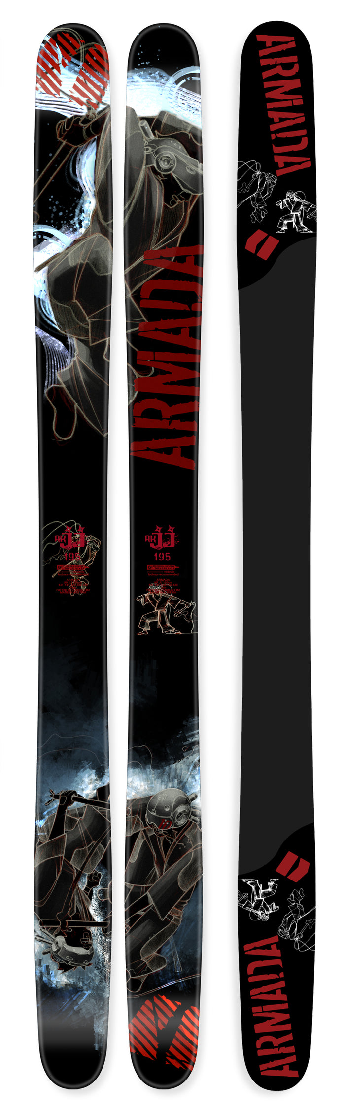 Armada AK JJ Skis 2014 Detail 1 View
