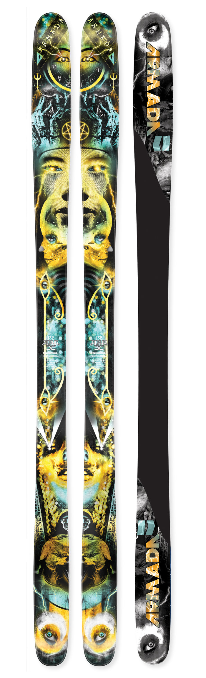 Armada Alpha X Skis 2014 Detail 1 View