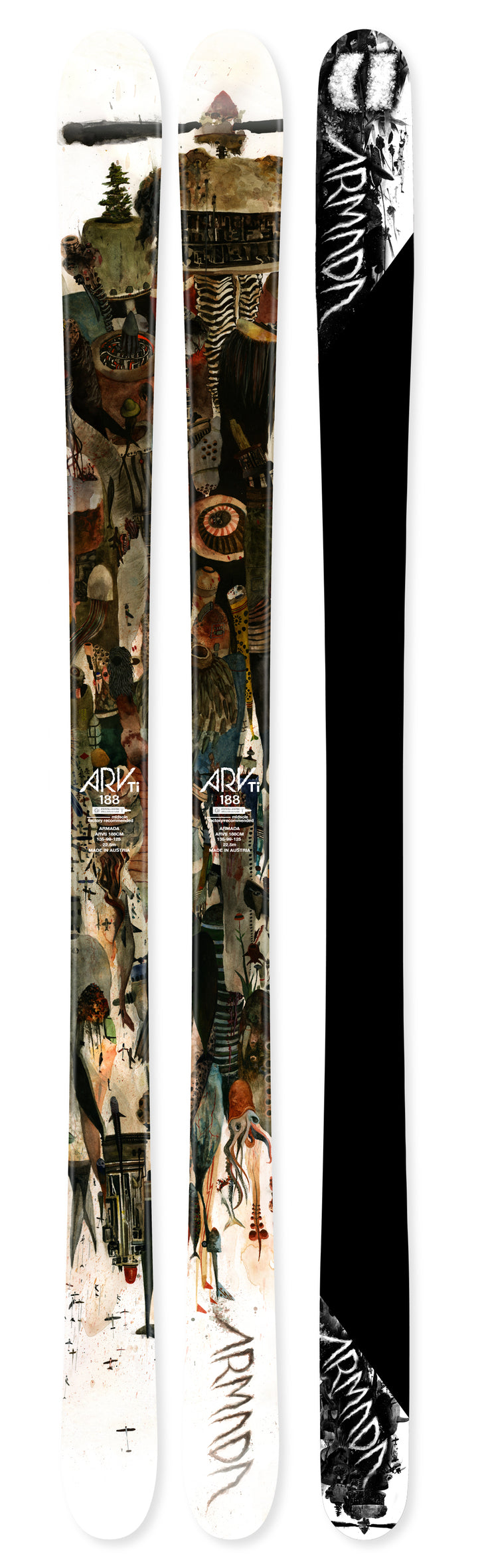 Armada ARVti Skis 2014 Detail 1 View