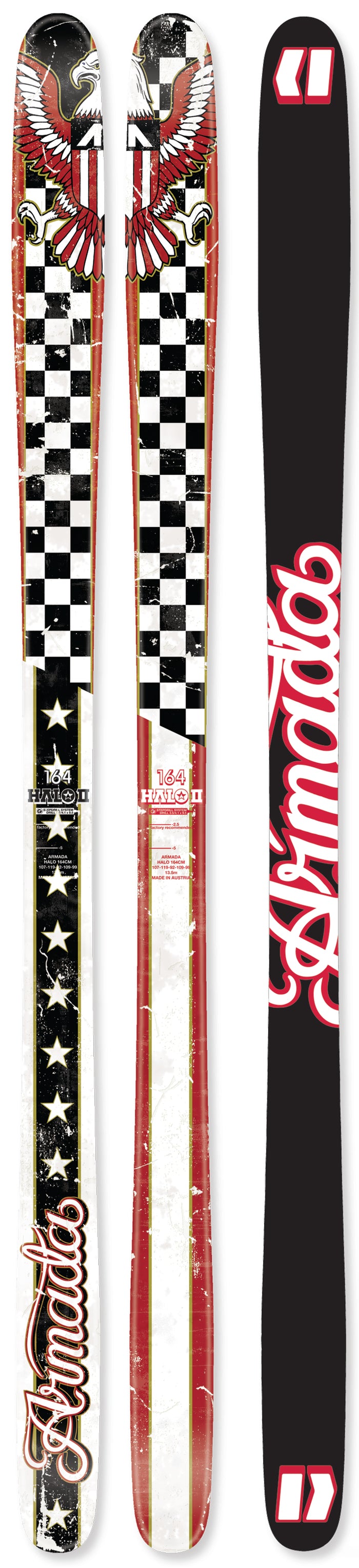Armada Halo 2 Skis 2014 Detail 1 View