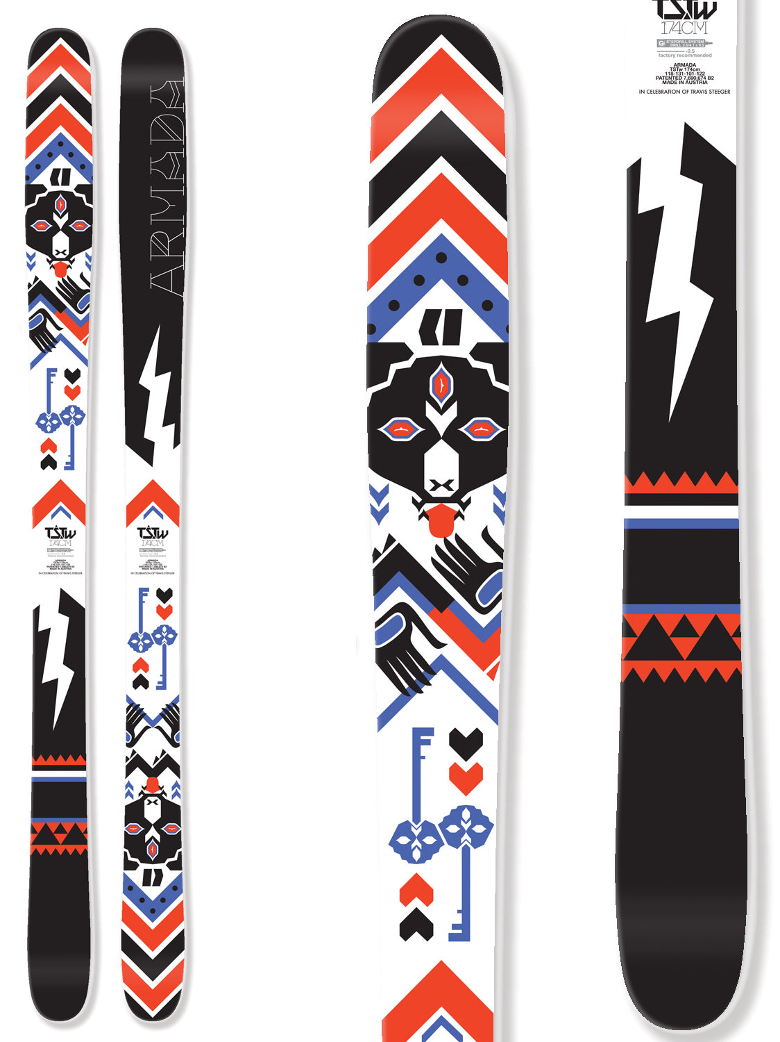 Armada TSTw Skis - Women's 2014 Front View